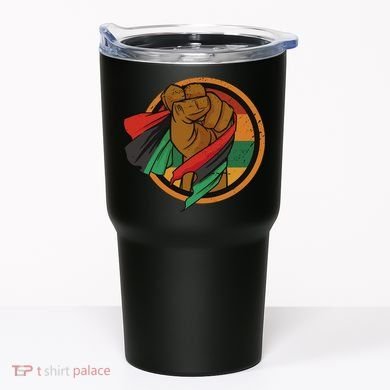 African Flag Hand Tumbler