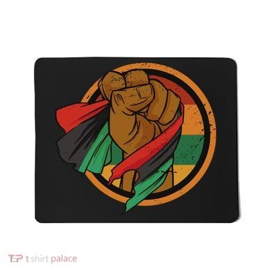 African Flag Hand Mousepad