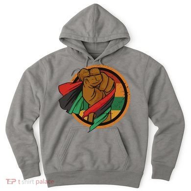 African Flag Hand Hoodie