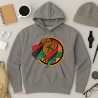 African Flag Hand Hoodie thumb 3
