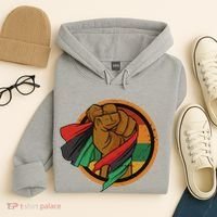 African Flag Hand Hoodie thumb 4