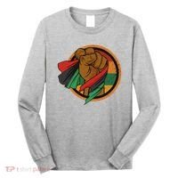African Flag Hand Long Sleeve Shirt thumb 0