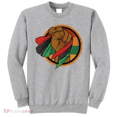 African Flag Hand Sweatshirt