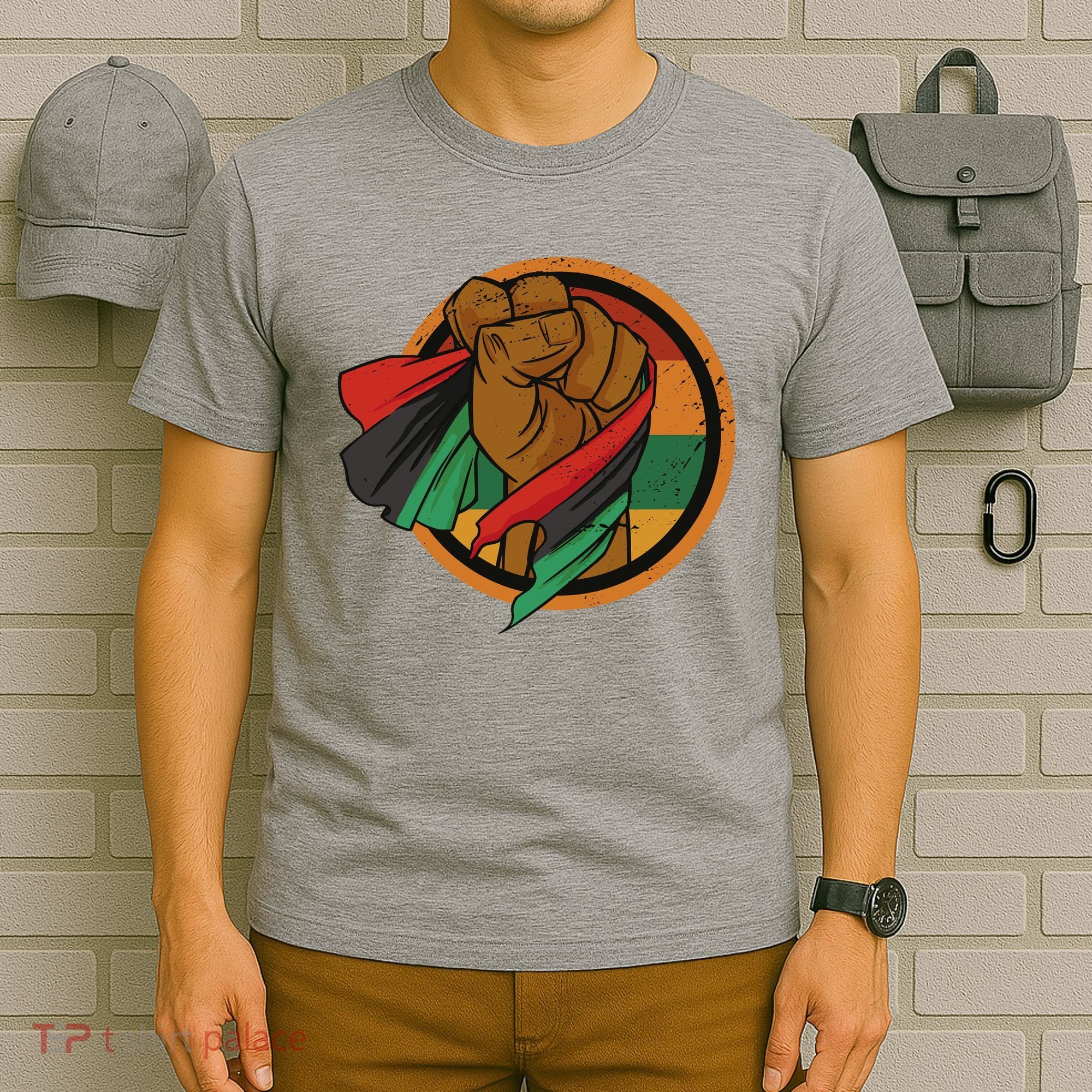 African Flag Hand T-Shirt