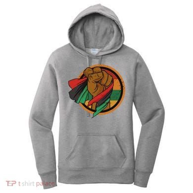 African Flag Hand Women's Hoodie