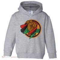 African Flag Hand Toddler Hoodie thumb 0