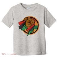 African Flag Hand Toddler T-Shirt thumb 0