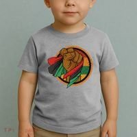 African Flag Hand Toddler T-Shirt thumb 2