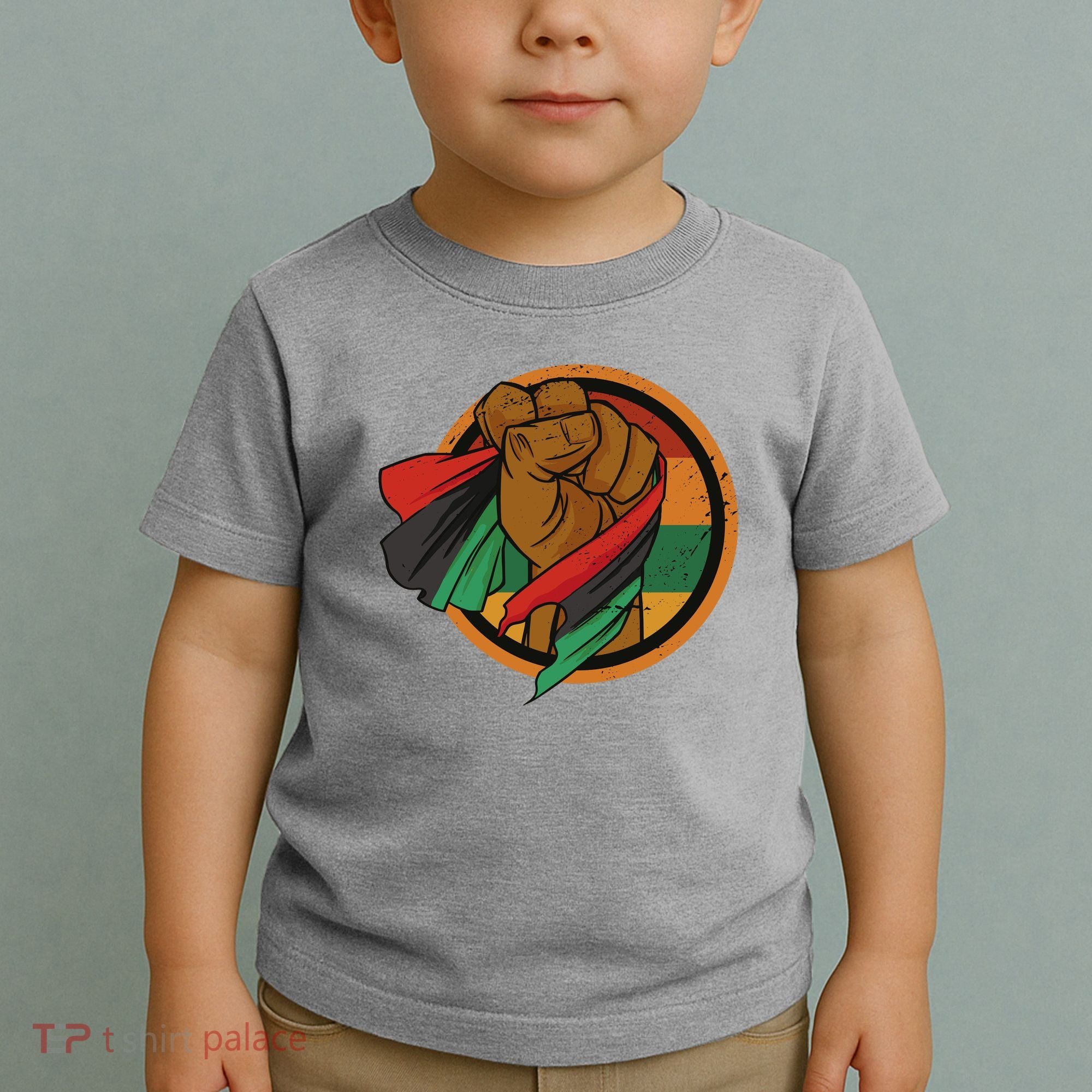 African Flag Hand Toddler T-Shirt