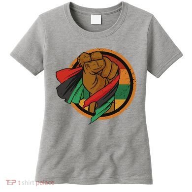 African Flag Hand Women's T-Shirt