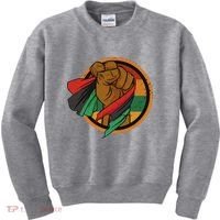 African Flag Hand Kids Sweatshirt thumb 0