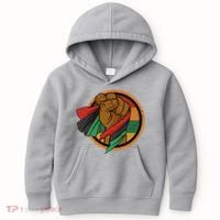 African Flag Hand Kids Hoodie thumb 0