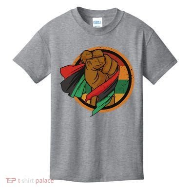 African Flag Hand Kids T-Shirt