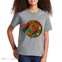African Flag Hand Kids T-Shirt thumb 2