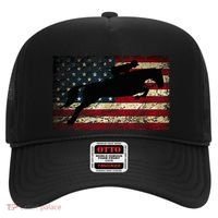American Flag Horse Riding Show Jumping Hat thumb 0