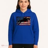 American Flag Horse Riding Show Jumping Hoodie thumb 5