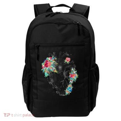 Anatomical Flower Heart Backpack