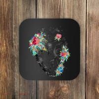 Anatomical Flower Heart Coaster thumb 0