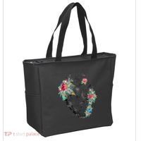 Anatomical Flower Heart Tote Bag thumb 2