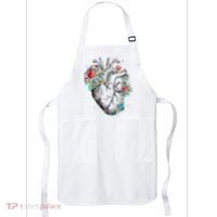 Anatomical Flower Heart Apron thumb 0