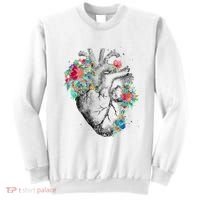 Anatomical Flower Heart Sweatshirt thumb 0