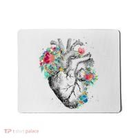 Anatomical Flower Heart Mousepad thumb 0