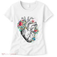 Anatomical Flower Heart Women's T-Shirt thumb 0