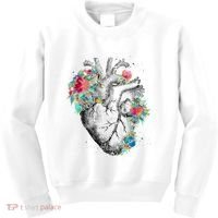 Anatomical Flower Heart Kids Sweatshirt thumb 0