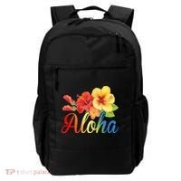 Aloha Floral Hawaiian Tropical Backpack thumb 0