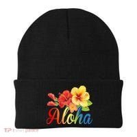 Aloha Floral Hawaiian Tropical Beanie thumb 0