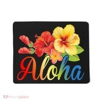 Aloha Floral Hawaiian Tropical Mousepad thumb 0