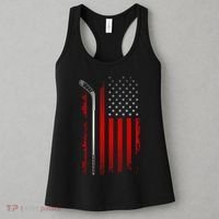 American Flag Hockey Apparel Gift Hockey Funny Gift Women's Tank Top thumb 3