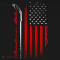 American Flag Hockey Apparel Gift Hockey Funny Gift Women's Tank Top thumb 5