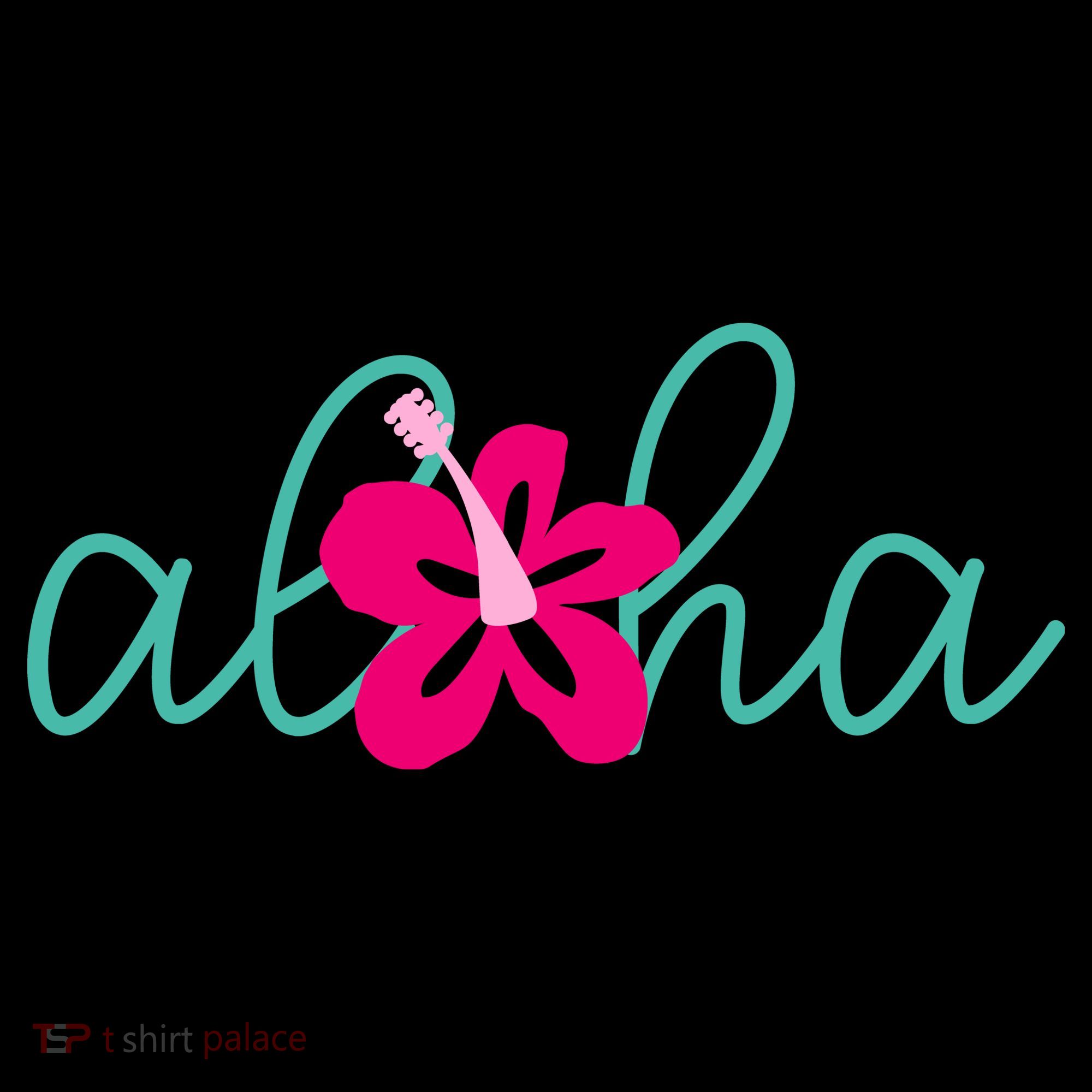 Aloha Floral Hawaii Tropical Coaster