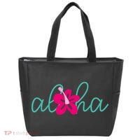 Aloha Floral Hawaii Tropical Tote Bag thumb 0