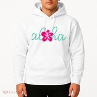 Aloha Floral Hawaii Tropical Hoodie thumb 2