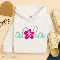 Aloha Floral Hawaii Tropical Hoodie thumb 4