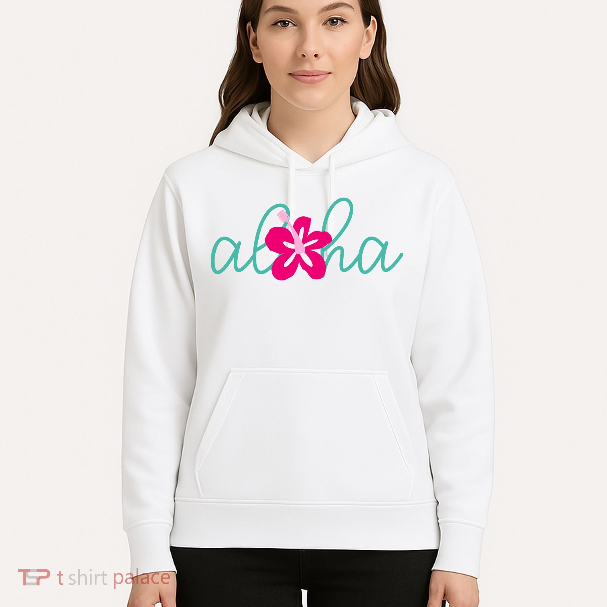 Aloha Floral Hawaii Tropical Hoodie