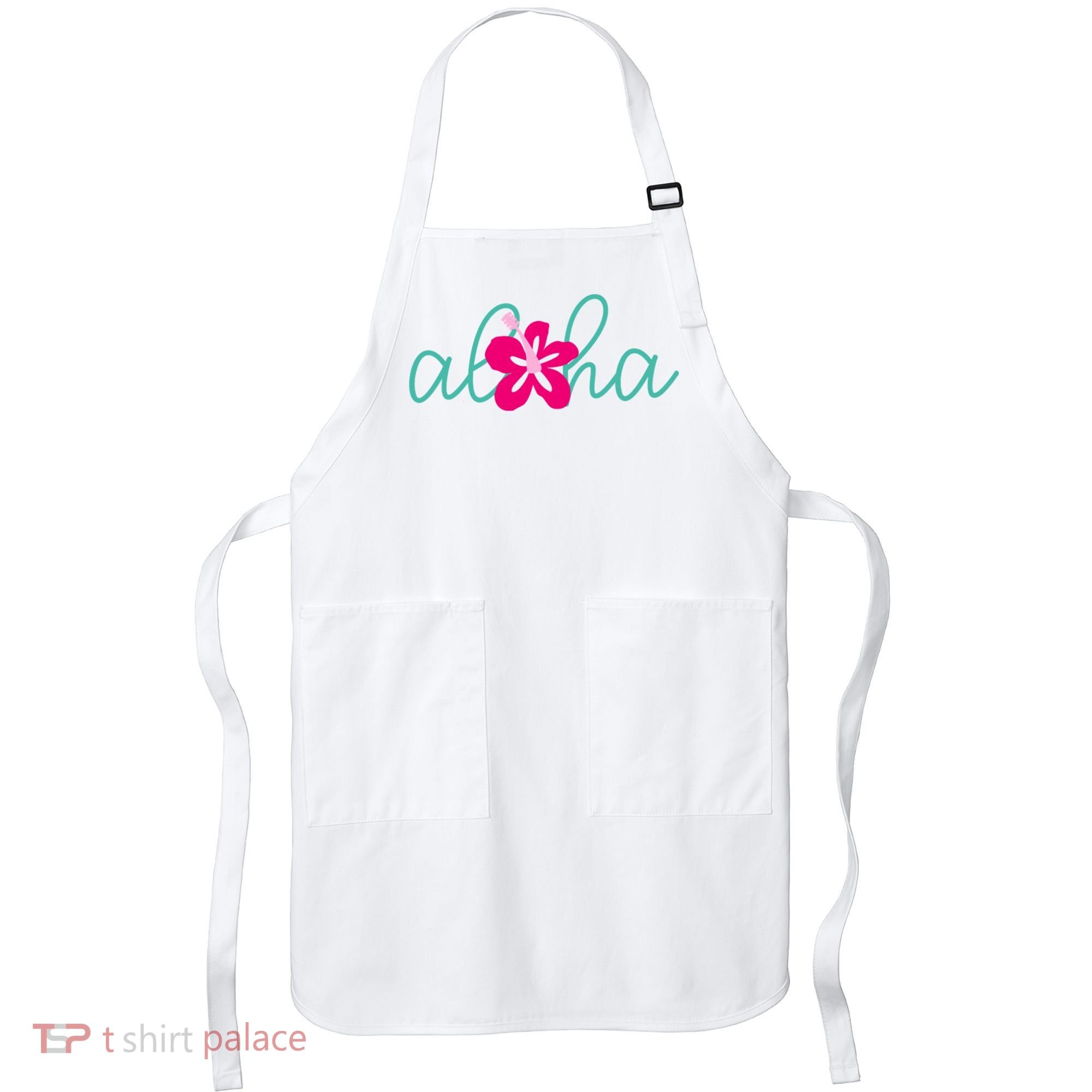 Aloha Floral Hawaii Tropical Apron