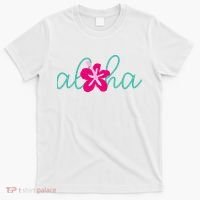 Aloha Floral Hawaii Tropical T-Shirt thumb 0