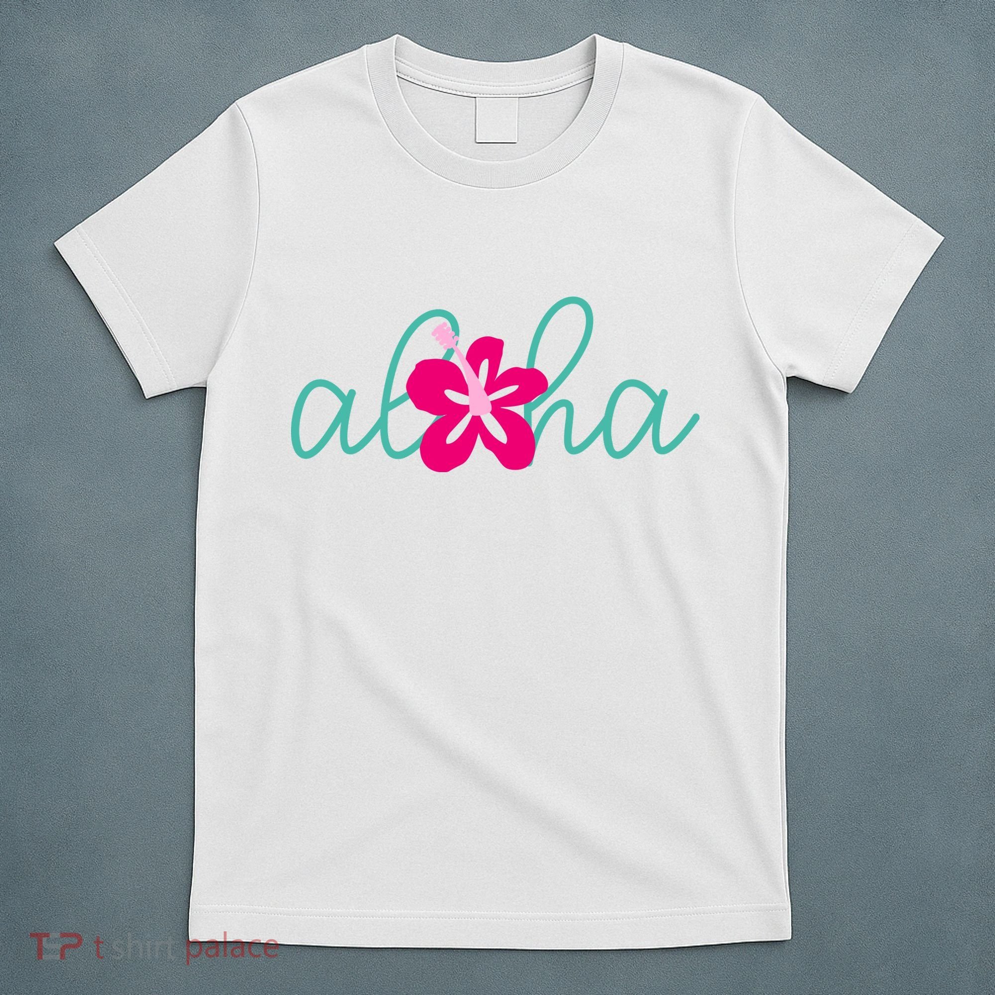 Aloha Floral Hawaii Tropical T-Shirt