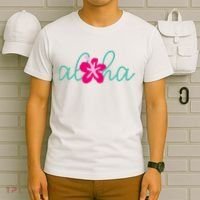 Aloha Floral Hawaii Tropical T-Shirt thumb 6