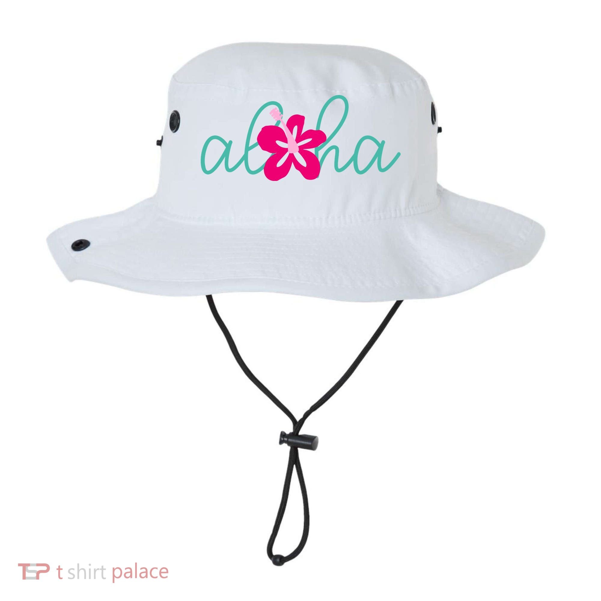 Aloha Floral Hawaii Tropical Bucket Hat