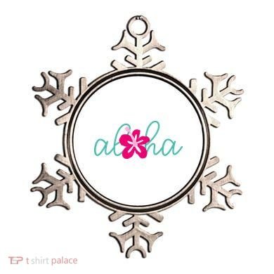 Aloha Floral Hawaii Tropical Ornament