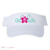 Aloha Floral Hawaii Tropical Visor thumb 0