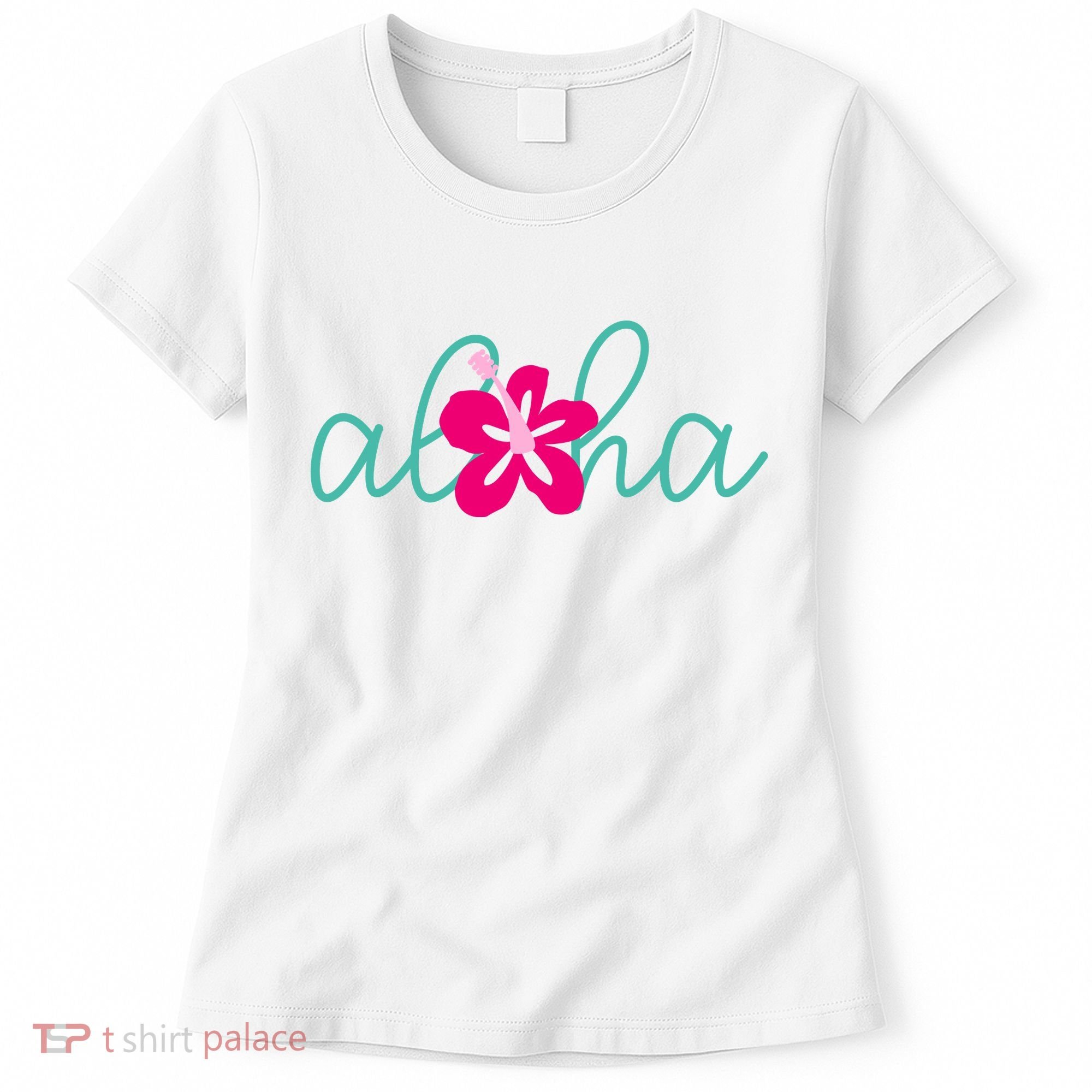 Aloha Floral Hawaii Tropical Women's T-Shirt