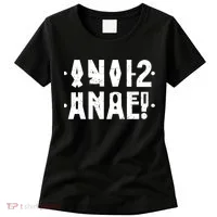 Anal Funny Hidden Message Anal? Distressed Women's T-Shirt thumb 0