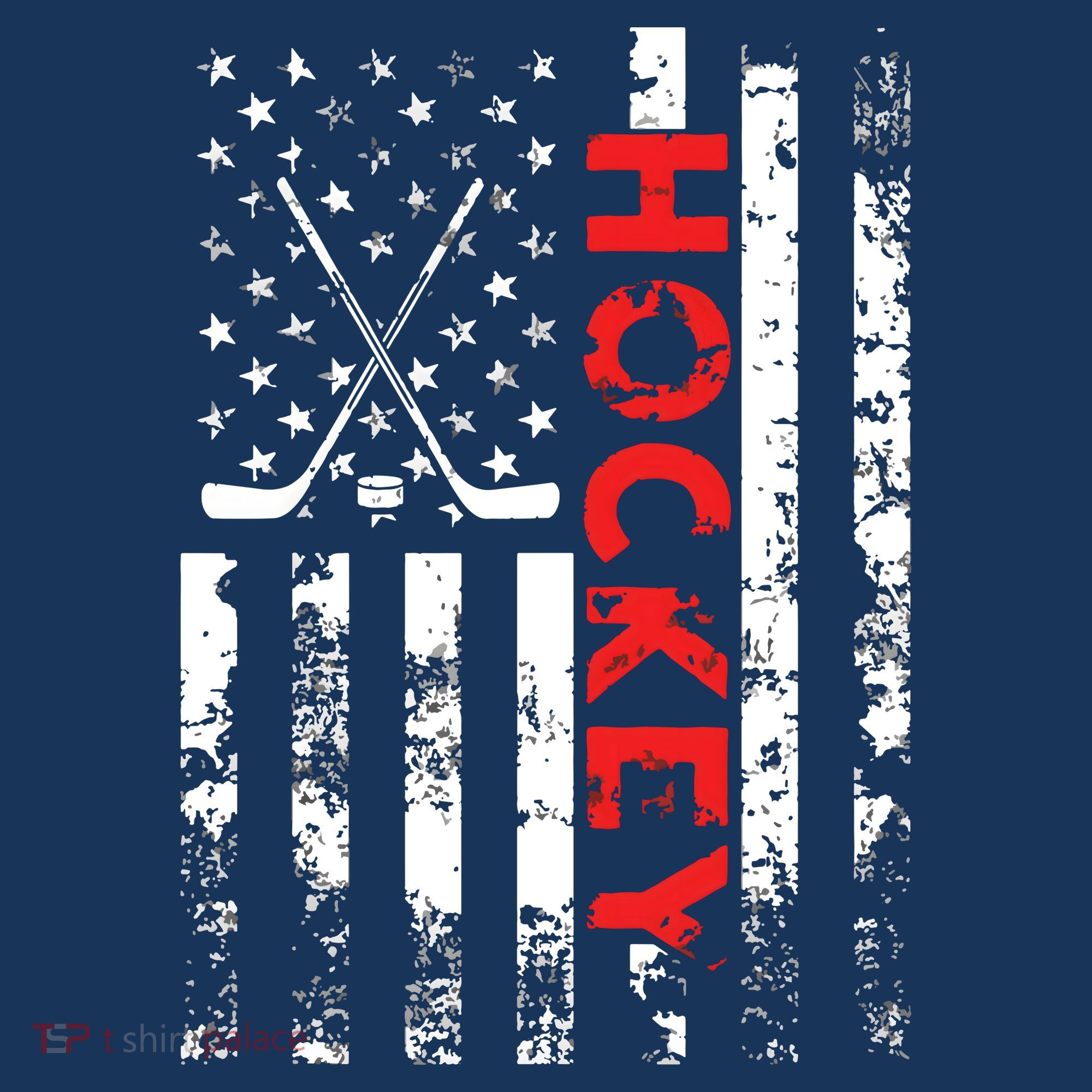 American Flag Hockey Apparel Hockey Hoodie