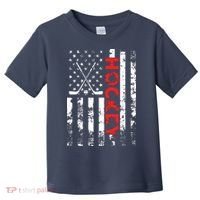 American Flag Hockey Apparel Hockey Toddler T-Shirt thumb 0