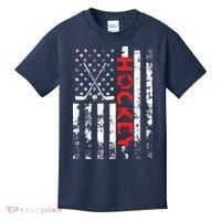 American Flag Hockey Apparel Hockey Kids T-Shirt thumb 0